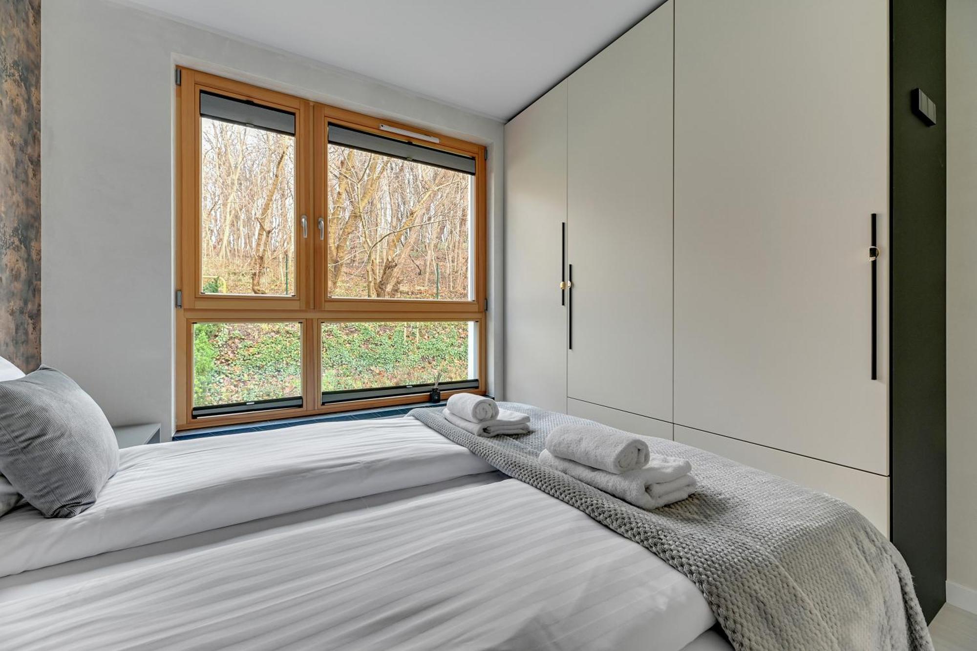 Lion Apartments - Mloda Polska Nowe Apartamenty Z Parkingiem Zoppot Zimmer foto